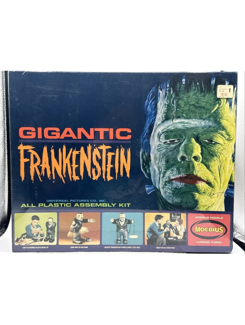 Moebius Universal Monsters Gigantic Frankenstein Plastic Model Kit 2008 New